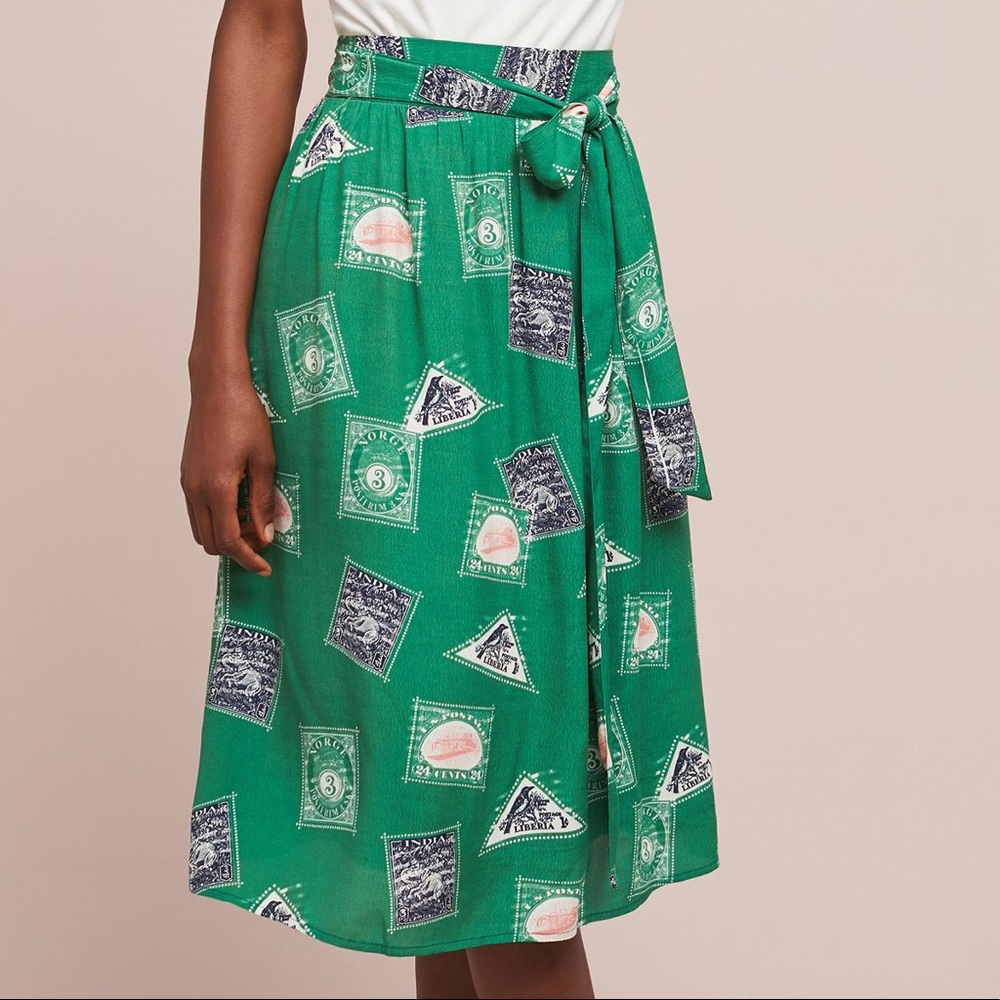 Anthro Getaway Skirt